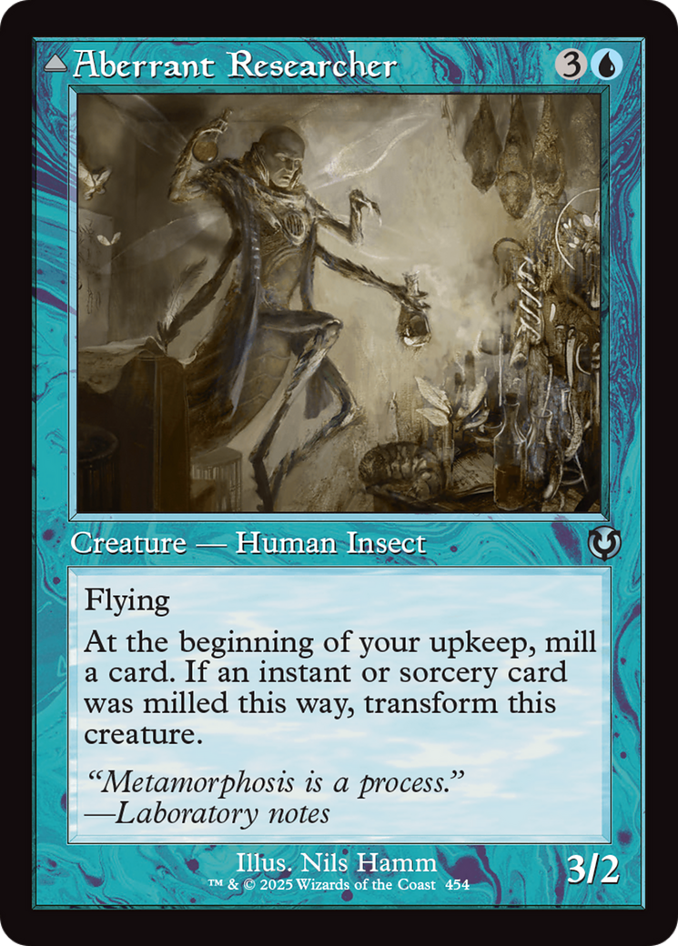 Aberrant Researcher // Perfected Form [Innistrad Remastered]-1