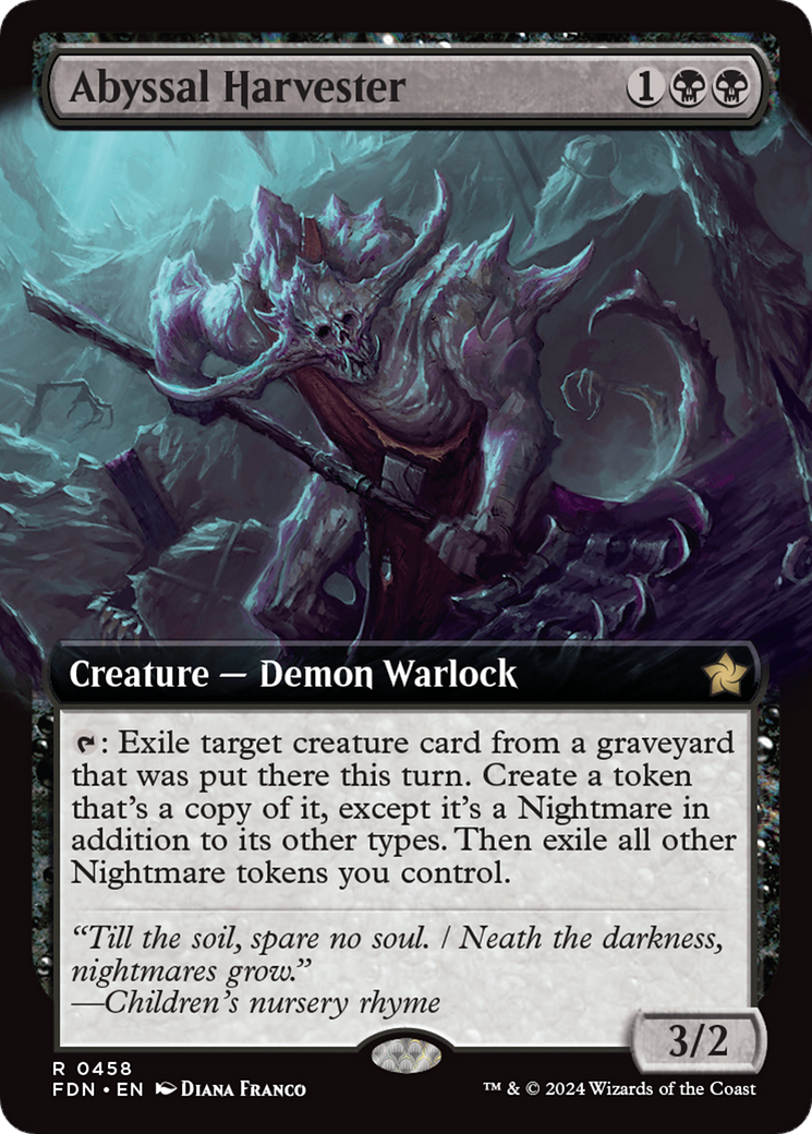 Abyssal Harvester (Extended Art) [Foundations]-1