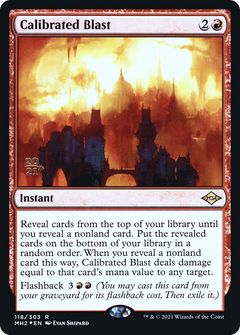 Calibrated Blast [Modern Horizons 2 Prerelease Promos]-1