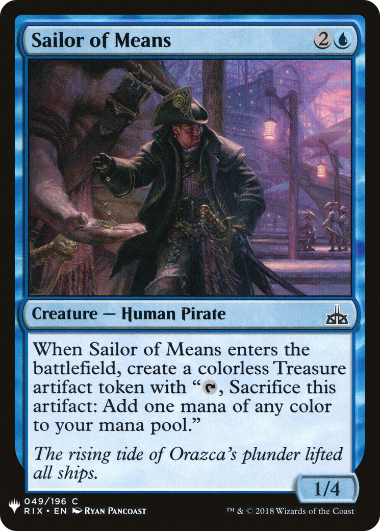 Sailor of Means [Mystery Booster]-1