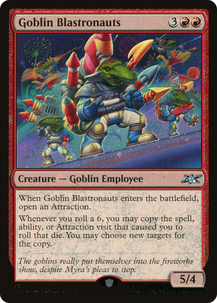 Goblin Blastronauts (Galaxy Foil) [Unfinity]-1