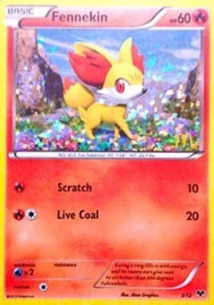 Fennekin (3/12) [McDonald's Promos: 2014 Collection]-1