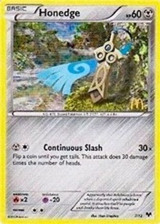 Honedge (7/12) [McDonald's Promos: 2014 Collection]-1