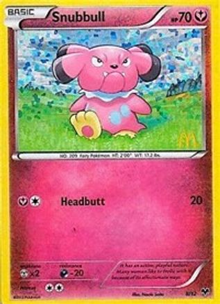Snubbull (8/12) [McDonald's Promos: 2014 Collection]-1