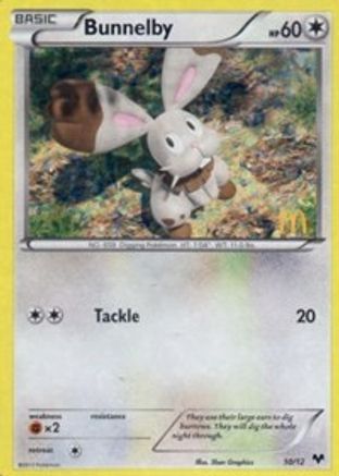 Bunnelby (10/12) [McDonald's Promos: 2014 Collection]-1