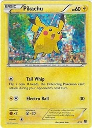 Pikachu (6/12) [McDonald's Promos: 2015 Collection]-1
