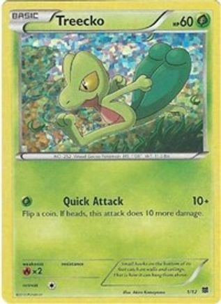 Treecko (1/12) [McDonald's Promos: 2015 Collection]-1
