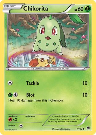 Chikorita (1/122) [XY: BREAKpoint]-1