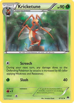 Kricketune (6/122) [XY: BREAKpoint]-1