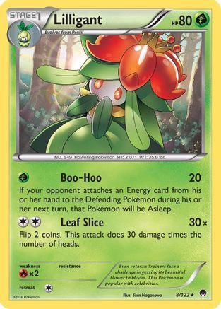 Lilligant (8/122) [XY: BREAKpoint]-1