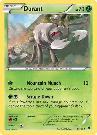 Durant (9/122) [XY: BREAKpoint]-1