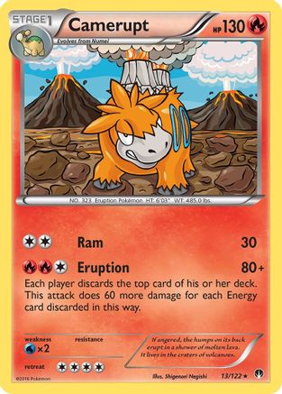 Camerupt (13/122) [XY: BREAKpoint]-1