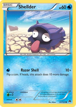Shellder (22/122) [XY: BREAKpoint]-1