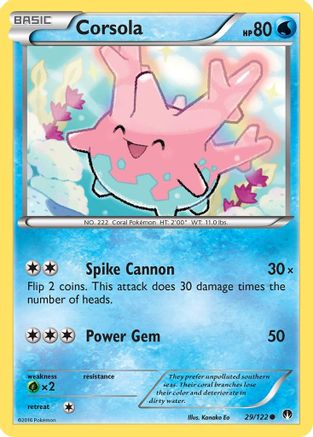 Corsola (29/122) [XY: BREAKpoint]-1