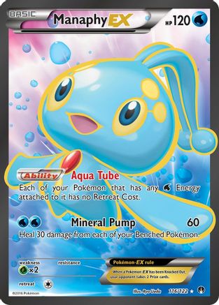 Manaphy EX (116/122) [XY: BREAKpoint]-1