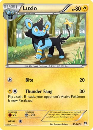 Luxio (45/122) [XY: BREAKpoint]-1
