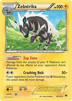 Zebstrika (49/122) [XY: BREAKpoint]-1