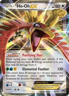 Ho-Oh EX (92/122) [XY: BREAKpoint]-1