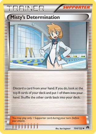Misty's Determination (104/122) [XY: BREAKpoint]-1