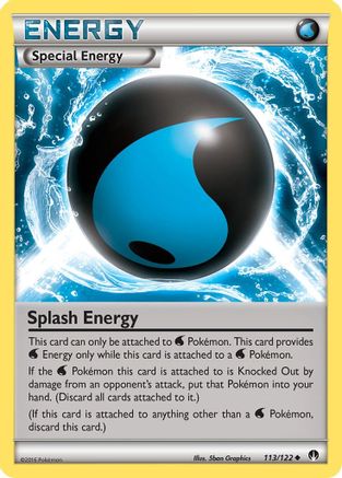 Splash Energy (113/122) [XY: BREAKpoint]-1