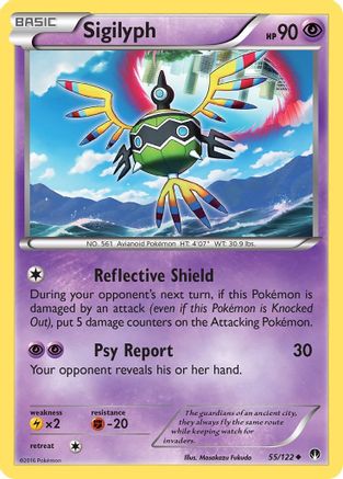 Sigilyph (55/122) [XY: BREAKpoint]-1