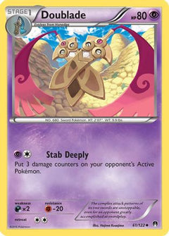 Doublade (61/122) [XY: BREAKpoint]-1