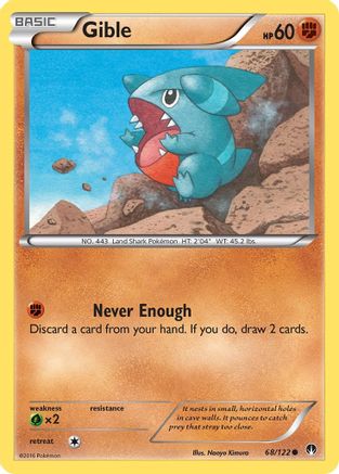 Gible (68/122) [XY: BREAKpoint]-1