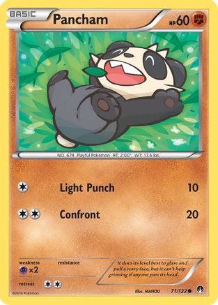 Pancham (71/122) [XY: BREAKpoint]-1