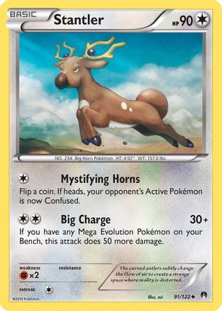 Stantler (91/122) [XY: BREAKpoint]-1