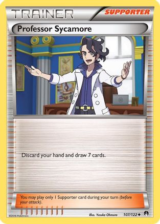 Professor Sycamore (107/122) [XY: BREAKpoint]-1
