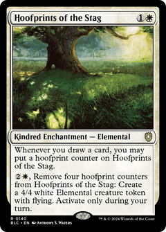 Hoofprints of the Stag [Bloomburrow Commander]-1