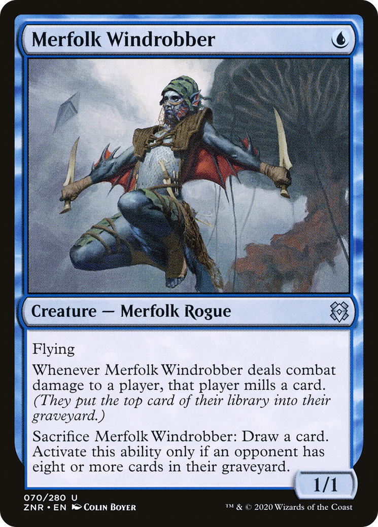 Merfolk Windrobber [Zendikar Rising]-1