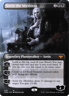 Sorin the Mirthless (Borderless) [Innistrad: Crimson Vow]-1