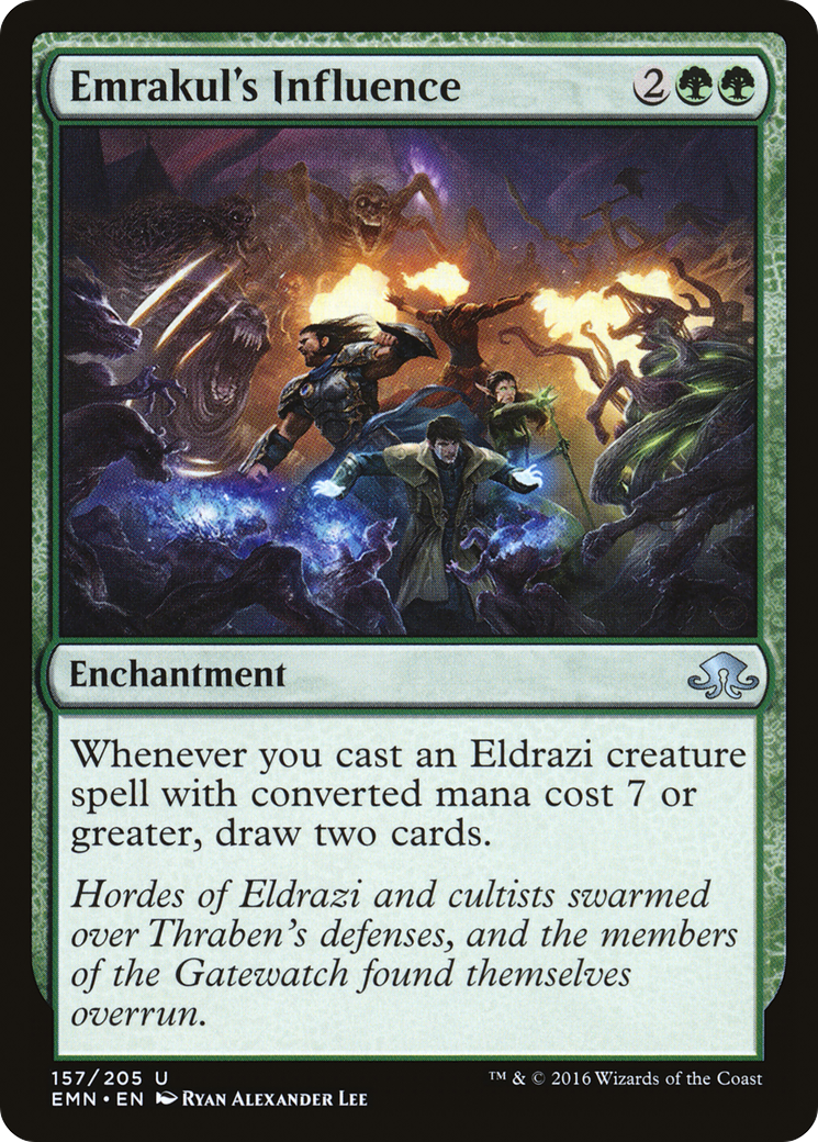 Emrakul's Influence [Eldritch Moon]-1