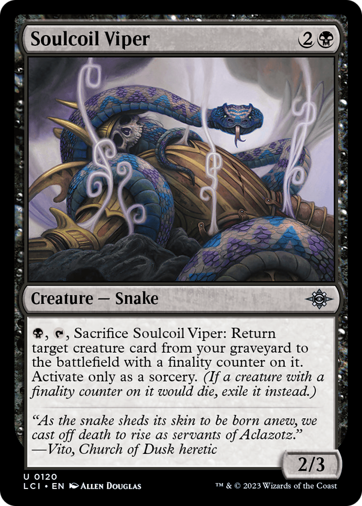 Soulcoil Viper [The Lost Caverns of Ixalan]-1
