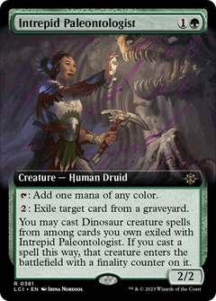 Intrepid Paleontologist (Extended Art) [The Lost Caverns of Ixalan]-1