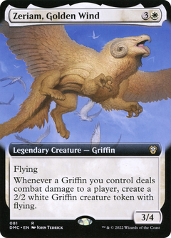Zeriam, Golden Wind (Extended Art) (DMC-081) - Dominaria United Commander: (Extended Art)-1