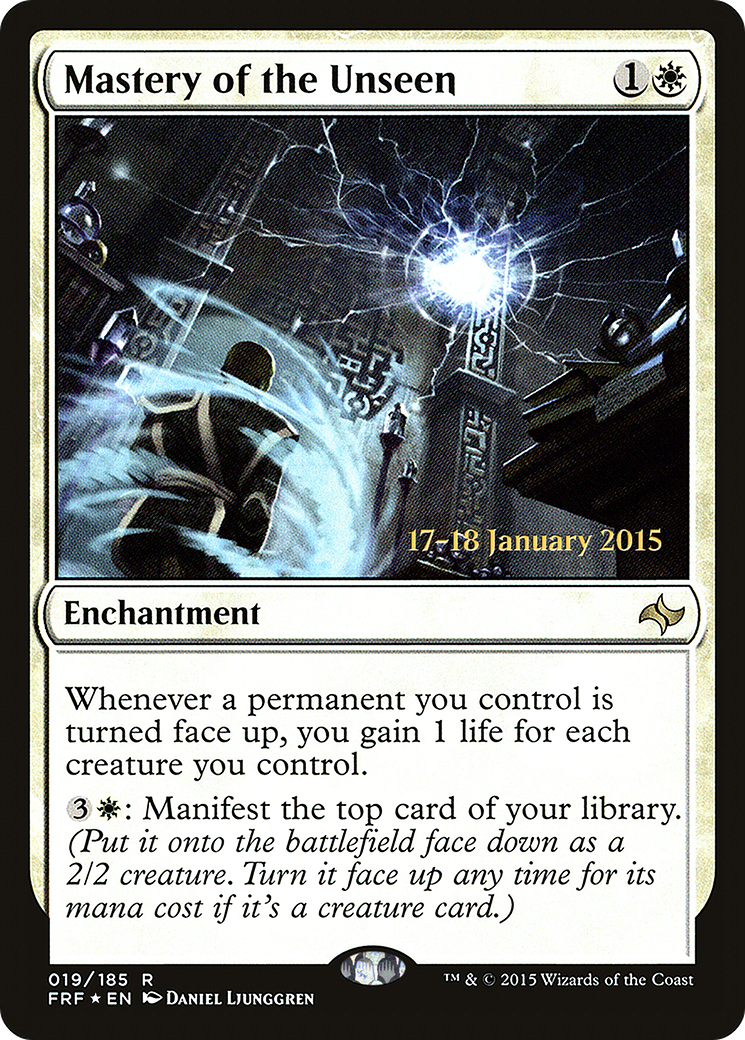 Mastery of the Unseen [Fate Reforged Prerelease Promos]-1