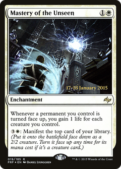 Mastery of the Unseen [Fate Reforged Prerelease Promos]-1