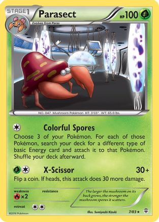 Parasect (7/83) [XY: Generations]-1