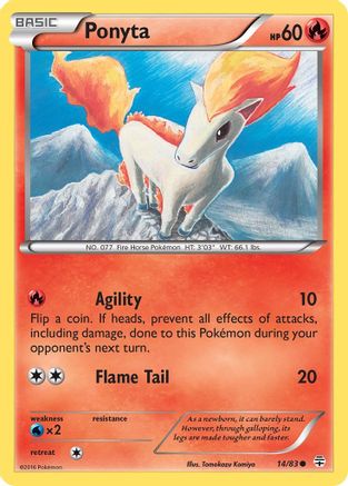 Ponyta (14/83) [XY: Generations]-1