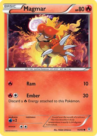 Magmar (16/83) [XY: Generations]-1