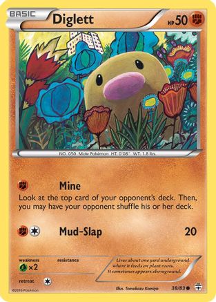 Diglett (38/83) [XY: Generations]-1