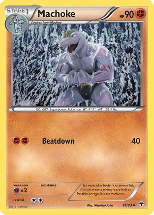 Machoke (41/83) [XY: Generations]-1
