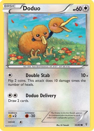 Doduo (55/83) [XY: Generations]-1