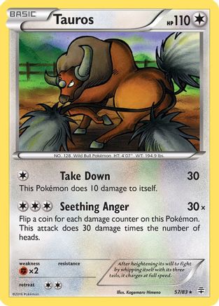 Tauros (57/83) [XY: Generations]-1