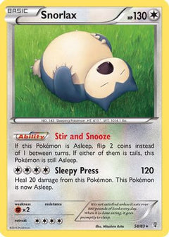 Snorlax (58/83) [XY: Generations]-1