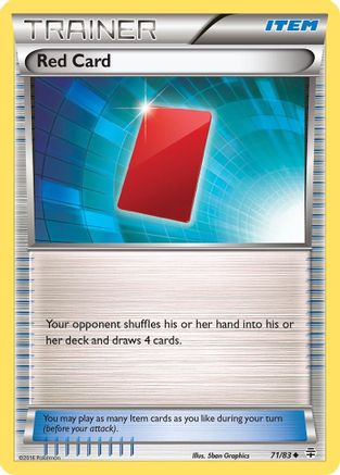 Red Card (71/83) [XY: Generations]-1