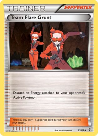 Team Flare Grunt (73/83) [XY: Generations]-1