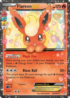 Flareon EX (RC6/RC32) [Generations: Radiant Collection]-1